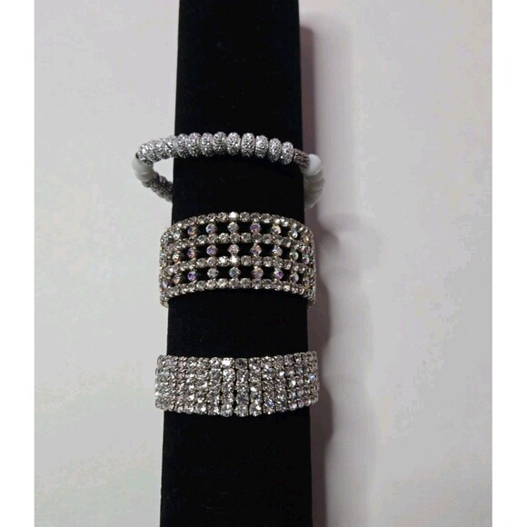 Jewelry Lot Rhinestone Diva Theme Clean Curated Bundle Free Gift - Picture 12 of 16